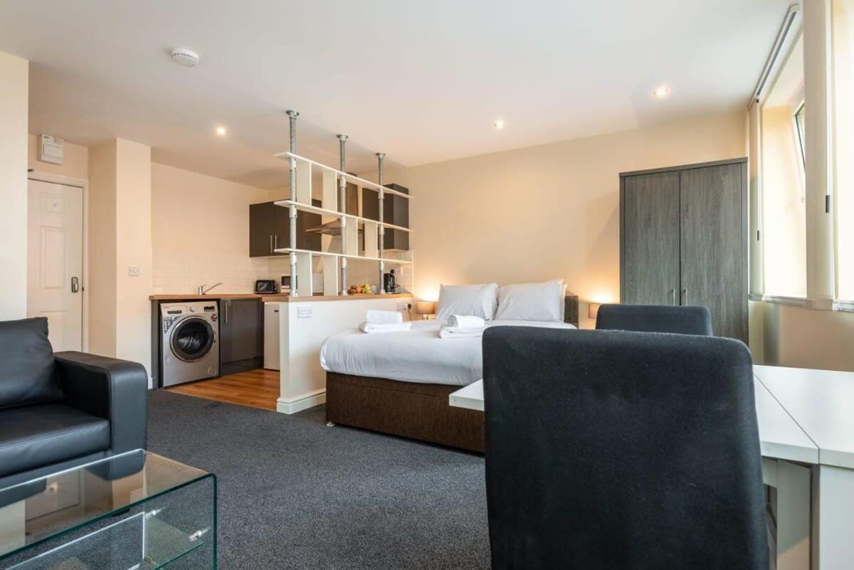 شقة Modern & Bright Budget Studio In Central دونكاستر المظهر الخارجي الصورة